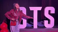 Penyanyi berusia 24 tahun itu mengatakan sudah menjadi penggemar BTS sejak 2015. Foto: Instagram @tiaraandini