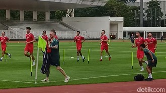 Ada Elkan Baggott, Latihan Timnas Indonesia Baru Diikuti 15 Pemain