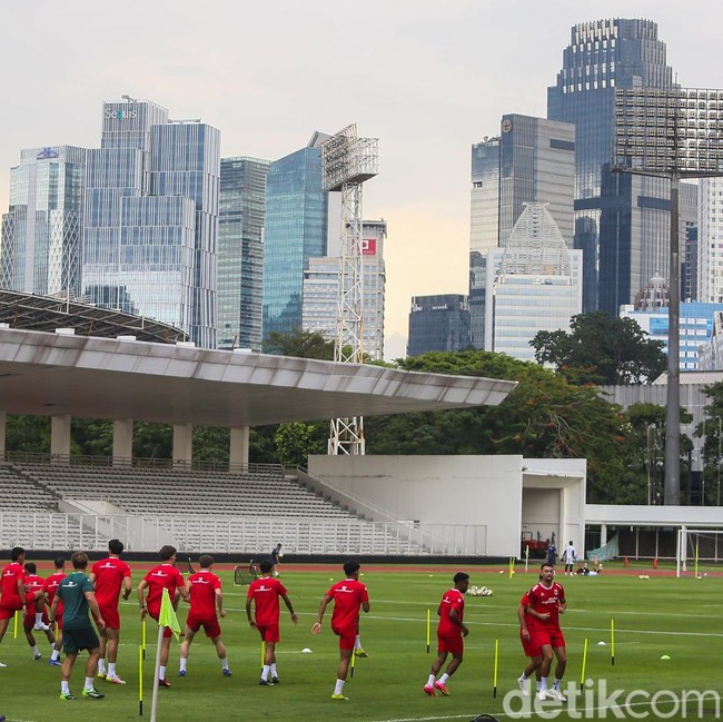 Timnas Indonesia Gelar Latihan Perdana Jelang Fifa Series