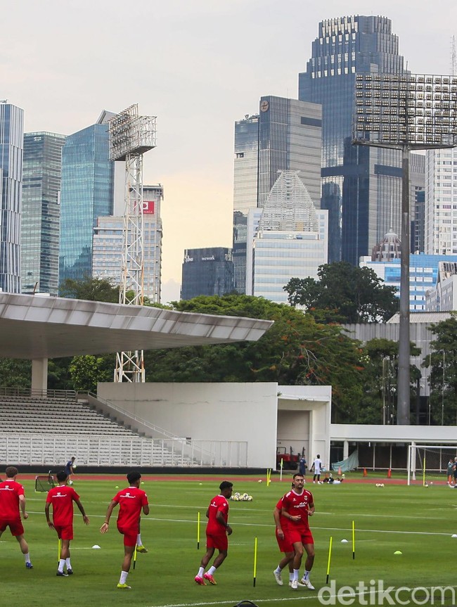 Timnas Indonesia Gelar Latihan Perdana Jelang Fifa Series