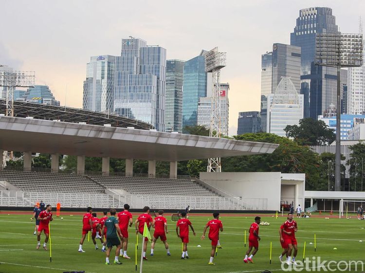 Timnas Indonesia Gelar Latihan Perdana Jelang FIFA Series