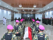 Jenazah 2 Marinir yang Gugur Ditembak di Maybrat Dipulangkan ke Keluarga