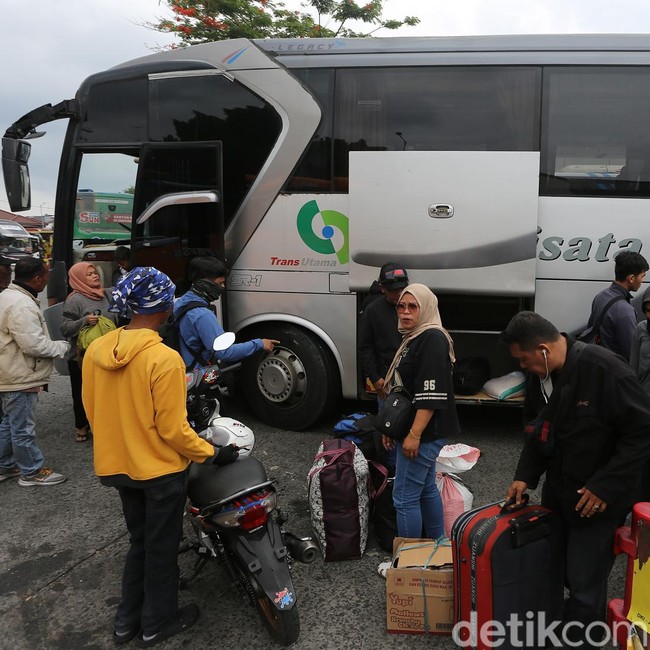 Arus Balik di Terminal Kalideres Meningkat