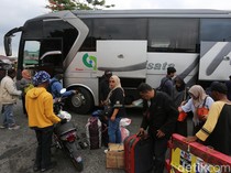Arus Balik di Terminal Kalideres Meningkat