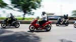 Arus Balik Pantura Cirebon Ramai Lancar, Motor Dominasi Jalan