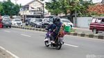 Arus Balik Pantura Cirebon Ramai Lancar, Motor Dominasi Jalan