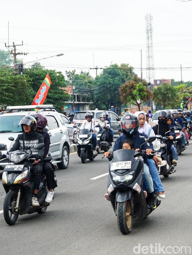 Arus Balik Pantura Cirebon Ramai Lancar, Motor Dominasi Jalan