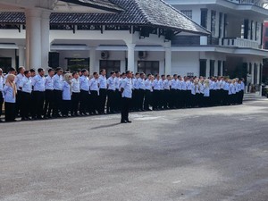 Hari Pertama Kerja, Bupati Ciamis Soroti PAD yang Minim
