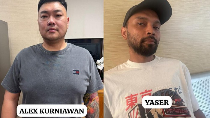 Dua tersangka baru kasus peredaran narkoba di kelab malam Jaksel,  Alex Kurniawan (42) selaku pemilik sekaligus direktur, dan Yaser Leopold Talahatu (38) yang menjabat sebagai manajer operasional.