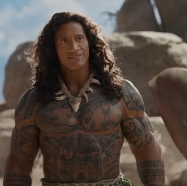 Transformasi Dwayne Johnson Jadi Maui di Live Action Moana