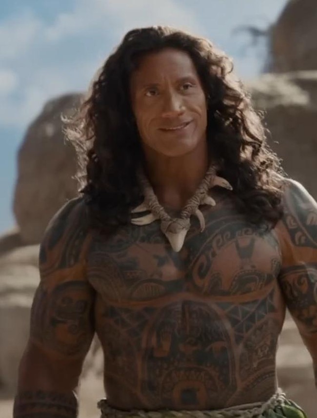 Transformasi Dwayne Johnson Jadi Maui di Live Action Moana
