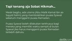Ganti Puasa Ramadan atau Puasa Syawal Dulu?