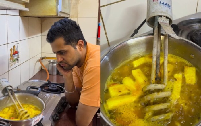 Gas Mulai Langka di India, Pria Ini Masak Kari Pakai Pemanas Air