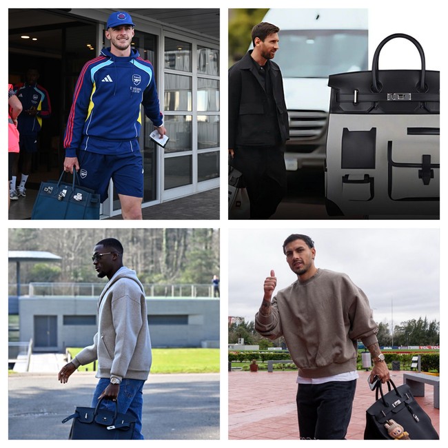 Momen Langka Pemain Bola: Messi hingga Konate Pamer Tas Hermes Miliaran