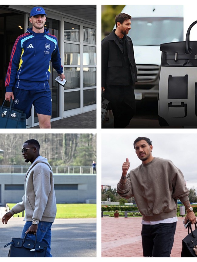 Momen Langka Pemain Bola: Messi hingga Konate Pamer Tas Hermes Miliaran