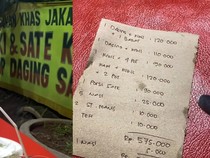 Netizen Shock! Makan Sop Kambing di Warung Tenda sampai Rp 580 Ribu