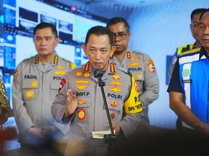 Kapolri: Puncak Arus Balik Terjadi Tadi Malam, Total 2 Juta Kendaraan Masuk Jakarta