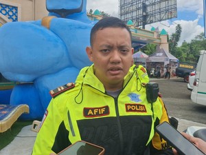 Polisi Terapkan One Way Arah Jakarta di Puncak Bogor Siang Ini