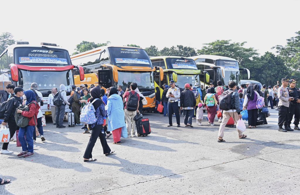 Kementerian Perhubungan mengimbau seluruh operator transportasi di semua moda untuk mengutamakan keselamatan dalam menghadapi arus balik Lebaran 2026, 25/3. (BKIP Kemenhub)