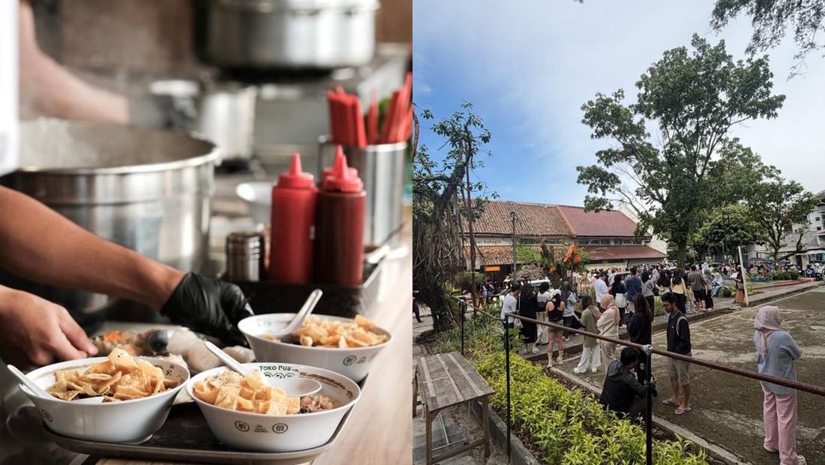 opal88 Bandung Diserbu Wisatawan! 5 Tempat Makan Ini Antreannya Panjang Banget