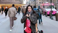 Mawar AFI mengatakan sebelum memberi kabar hamil, dirinya meminta hadiah ulang tahun ke Kevin Wazeng jalan-jalan ke New York. (Foto: dok Instagram mysamawar)