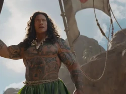 Fans Protes Penampilan The Rock di Trailer Moana
