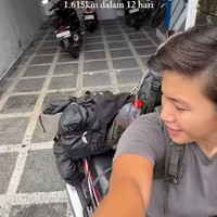 Viral! Wanita Tempuh 1.615 KM Naik Motor 12 Hari Demi Mudik ke Tangerang