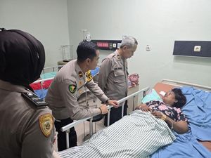 Polisi Dampingi Psikis Korban Kecelakaan Elf Maut di Majalengka
