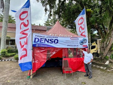 Posko Mudik Denso saat Idul Fitri 2026
