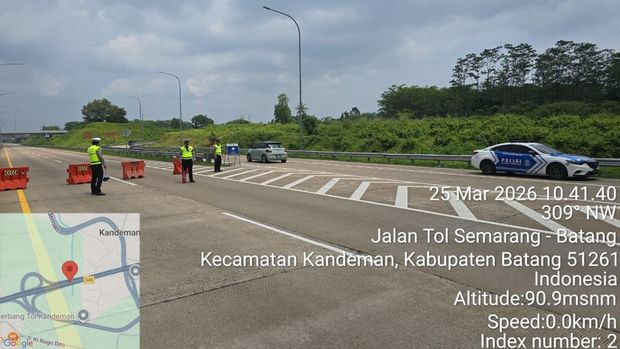 Proses normalisasi one way nasional (Dok istimewa)