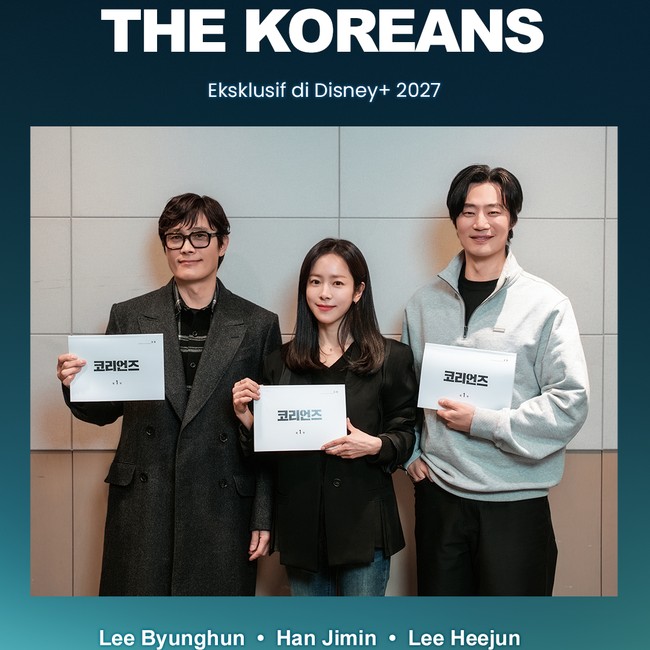 Potret Lee Byung Hun dan Han Ji Min di Pembacaan Naskah Drakor The Koreans