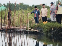 Tinjau Tanggul Jebol di Pekalongan, Ahmad Luthfi Minta Penanganan Dikebut