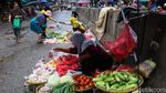 Aktivitas Jual Beli di Pasar Minggu Masih Lengang Usai Lebaran