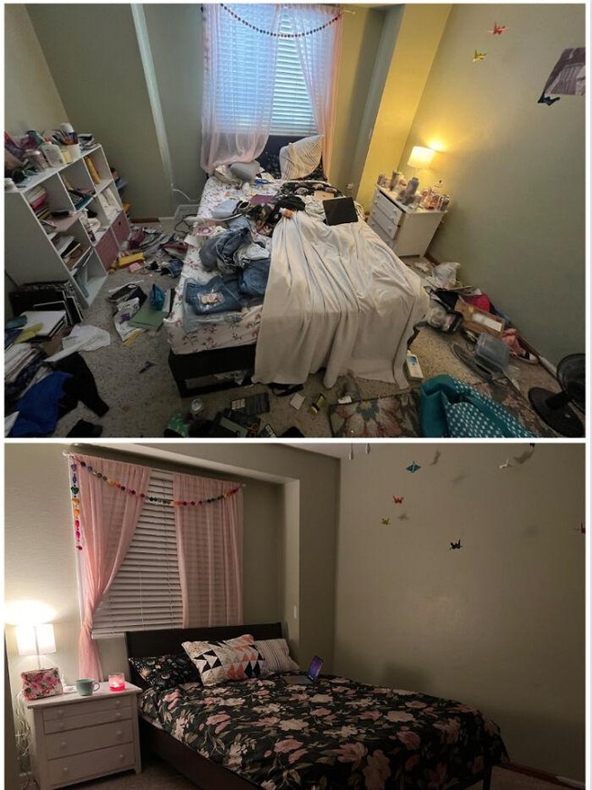 Foto Before-After Rumah yang Bikin Auto Rajin Beberes