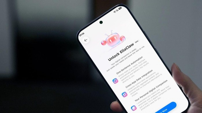 EllaClaw buatan Tecno, yang merupakan modifikasi dari OpenClaw.