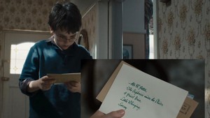 Harry Potter menerima surat penerimaan Hogwarts pertamanya. (Foto: dok. HBO Max)