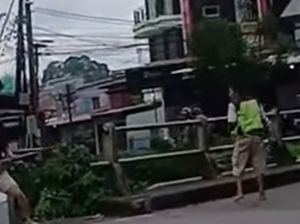 Viral Jukir di Antang Makassar Cekcok dengan Warga-Keluarkan Pisau