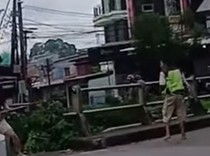 Viral Jukir di Antang Makassar Cekcok dengan Warga-Keluarkan Pisau
