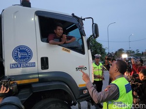 Momen Kakorlantas Putarbalikkan Sumbu 3 Demi Kelancaran Arus Balik Lebaran