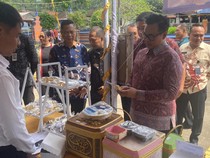 Hasil Karya Napi se-Bali Dijual dalam Bazar, Ada Lukisan hingga Kerajinan
