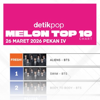 BTS Dominasi 10 Besar Chart Melon Top 100