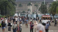 Selama periode 22–24 Maret, kawasan ini mencatat 126.797 pengunjung.