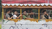 Lonjakan tersebut terjadi seiring masa cuti bersama Lebaran 1447 H.