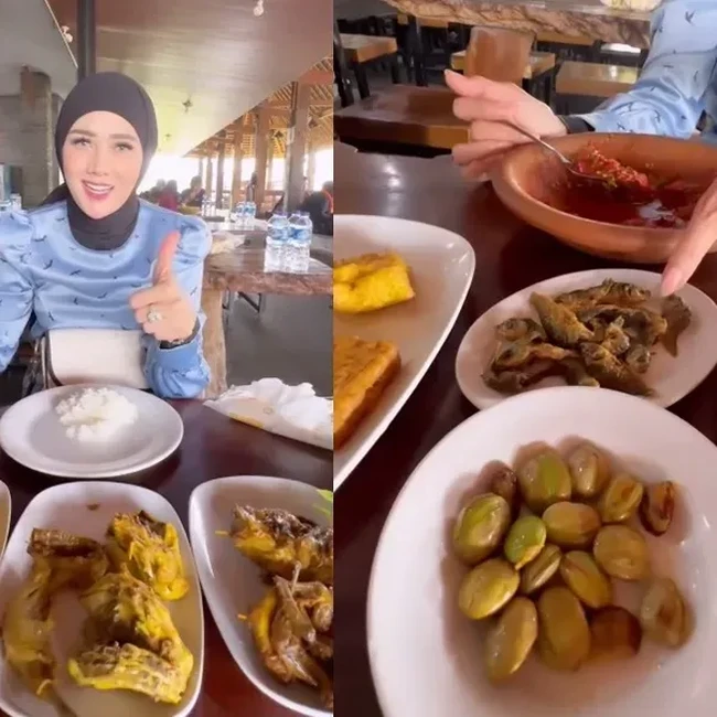 Mulan Jameela Hobi Makan Nasi Rames Sunda hingga Petai Goreng