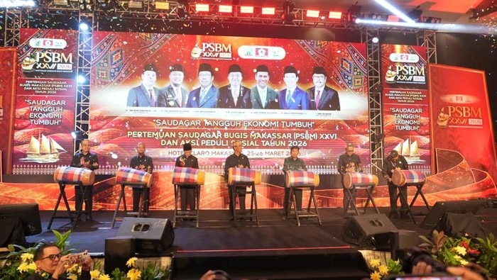 Pembukaan PSBM 2026 di Makassar.