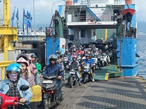 314 Ribu Penumpang Kembali ke Bali Naik Kapal Feri
