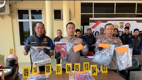 Polres Gayo Lues memaparkan kasus pembunuhan terhadap dokter