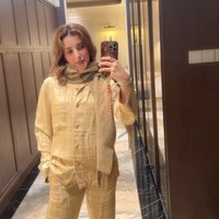 Gaya Tasya Farasya Pakai Piyama Rp 73 Juta, Santai Tapi Super Mewah