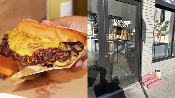 Terciduk Daging Mentah Ada di Lantai, Restoran Burger Ini Dikecam!