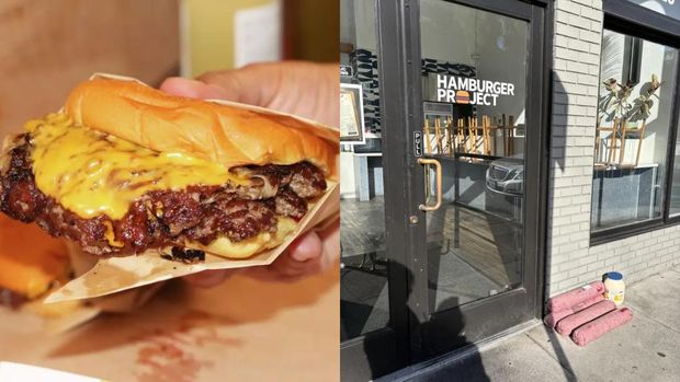Terciduk Daging Mentah Ada di Lantai, Restoran Burger Ini Dikecam!